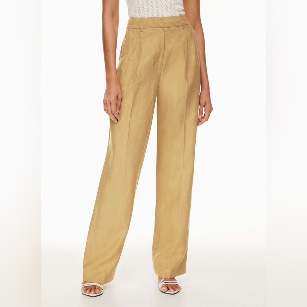 Aritzia • Wilfred • size 0 • Wide Leg High Waist Trousers